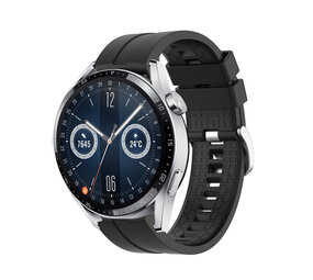 Strap-it Bracelet silicone 'Extreme' Huawei Watch GT 3 46mm (noir)