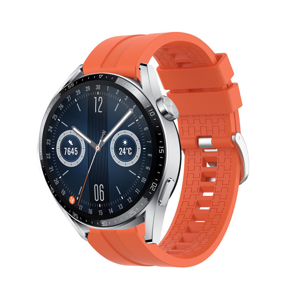 Strap-it Strap-it Bracelet silicone 'Extreme' Huawei Watch GT 3 46mm (orange)