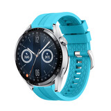 Strap-it Bracelet silicone 'Extreme' Huawei Watch GT 3 46mm (bleu clair)