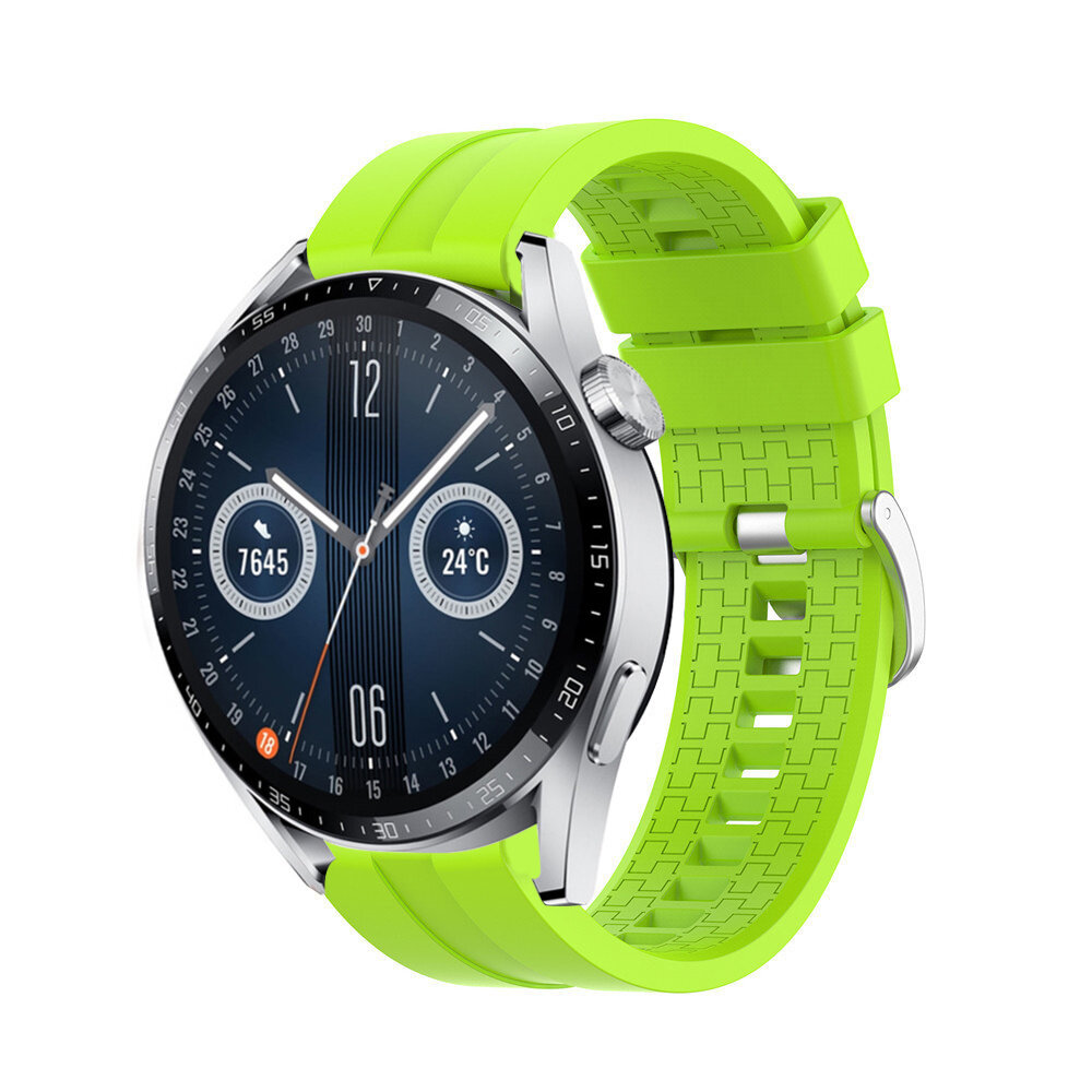 Strap-it Strap-it Bracelet silicone 'Extreme' Huawei Watch GT 3 46mm (lime)