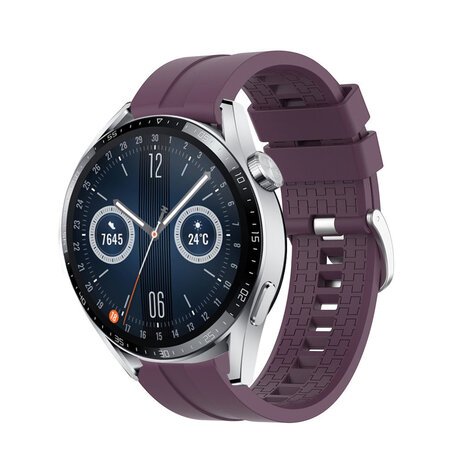 Strap-it Strap-it Bracelet silicone 'Extreme' Huawei Watch GT 3 46mm (violet)