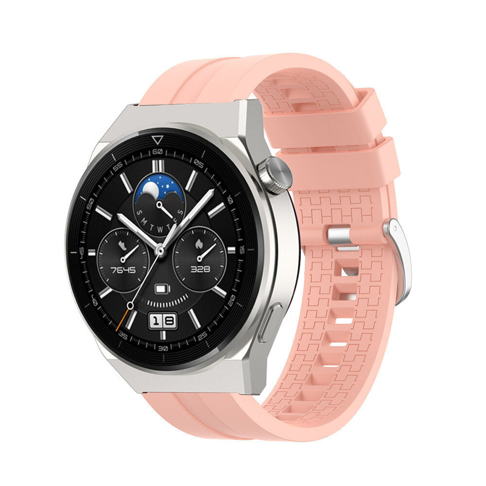 Strap-it Strap-it Bracelet silicone 'Extreme' Huawei Watch GT 3 Pro 46mm (rose)