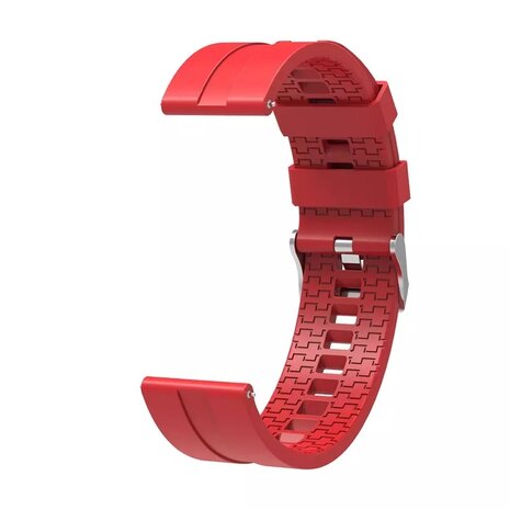 Strap-it Strap-it Bracelet silicone 'Extreme' Huawei Watch GT 3 Pro 46mm (rouge)