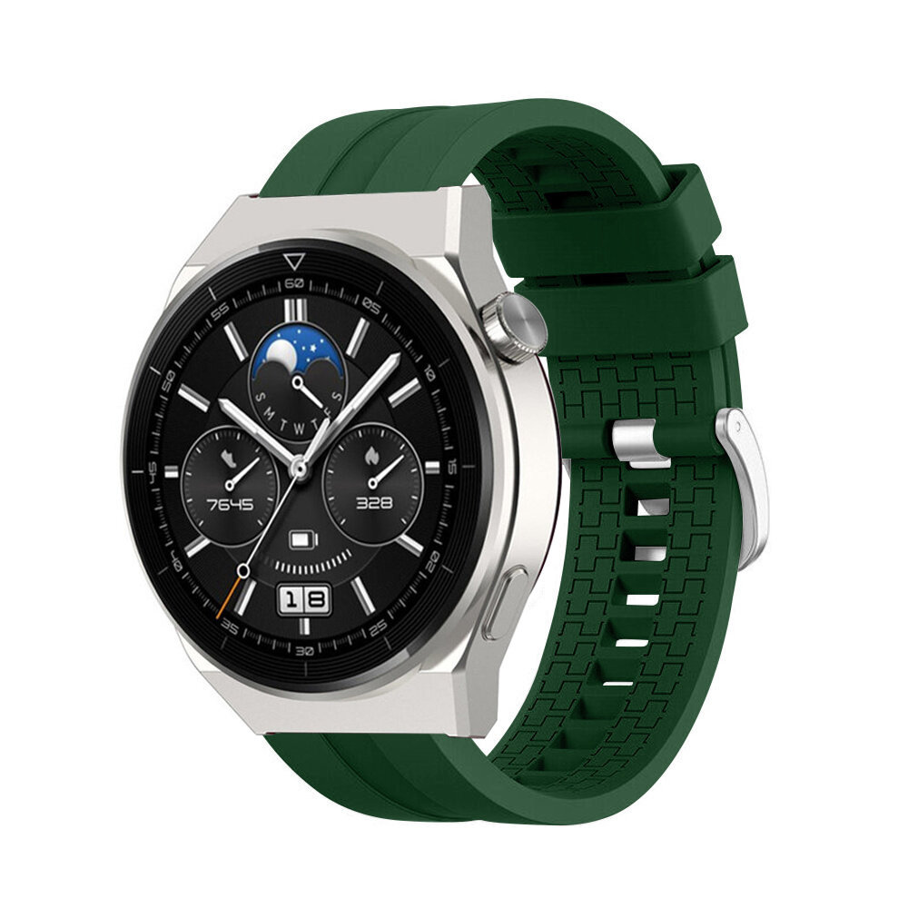 Strap-it Strap-it Bracelet silicone 'Extreme' Huawei Watch GT 3 Pro 46mm (vert)