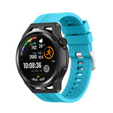 Strap-it Bracelet silicone 'Extreme' Huawei Watch GT Runner (bleu clair)