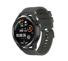Strap-it Bracelet silicone 'Extreme' Huawei Watch GT Runner (gris foncé)