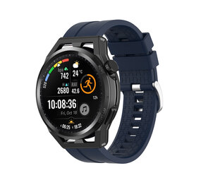 Strap-it Bracelet silicone 'Extreme' Huawei Watch GT Runner (bleu foncé)