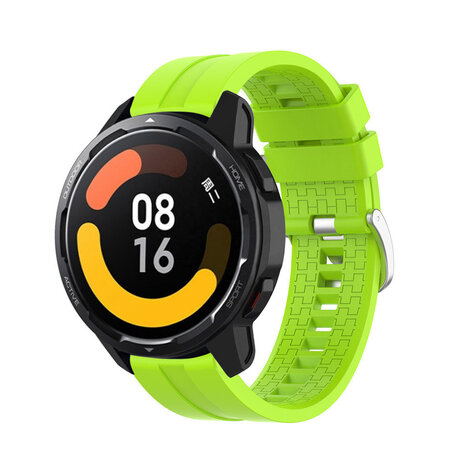 Strap-it Strap-it Bracelet silicone 'Extreme' Xiaomi Watch S1 (lime)