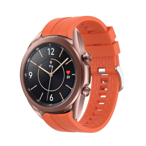 Strap-it Strap-it Bracelet silicone 'Extreme' Samsung Galaxy Watch 3 41mm (orange)