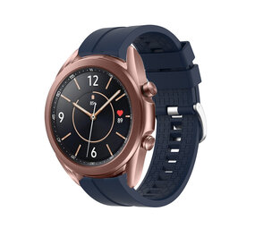 Strap-it Bracelet silicone 'Extreme' Samsung Galaxy Watch 3 41mm (bleu foncé)