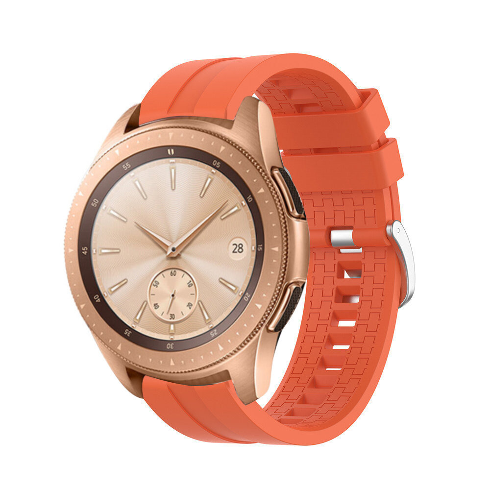 Strap-it Strap-it Bracelet silicone 'Extreme' Samsung Galaxy Watch 42mm (orange)