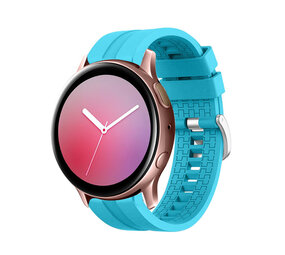 Strap-it Bracelet silicone 'Extreme' Samsung Galaxy Watch Active (bleu clair)