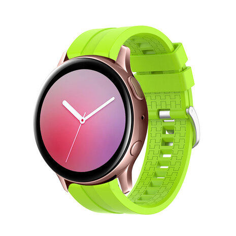 Strap-it Strap-it Bracelet silicone 'Extreme' Samsung Galaxy Watch Active (lime)