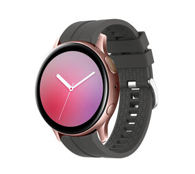 Strap-it Bracelet silicone 'Extreme' Samsung Galaxy Watch Active (gris foncé)