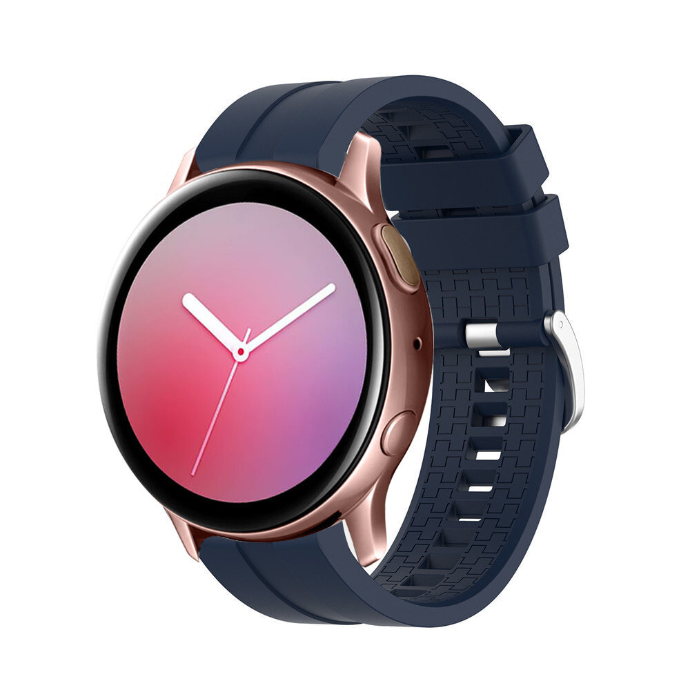 Strap-it Strap-it Bracelet silicone 'Extreme' Samsung Galaxy Watch Active (bleu foncé)