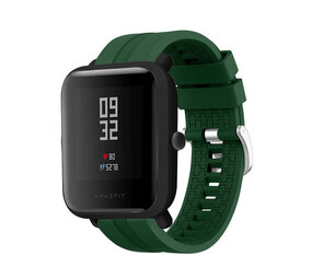 Strap-it Bracelet silicone 'Extreme' Xiaomi Amazfit Bip (vert)