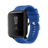Strap-it Bracelet silicone 'Extreme' Xiaomi Amazfit Bip (bleu)