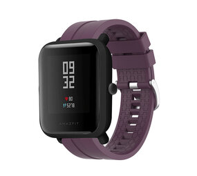 Strap-it Bracelet silicone 'Extreme' Xiaomi Amazfit Bip (violet)