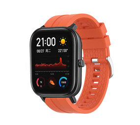 Strap-it Bracelet silicone 'Extreme' Xiaomi Amazfit GTS (orange)