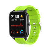 Strap-it Bracelet silicone 'Extreme' Xiaomi Amazfit GTS (lime)