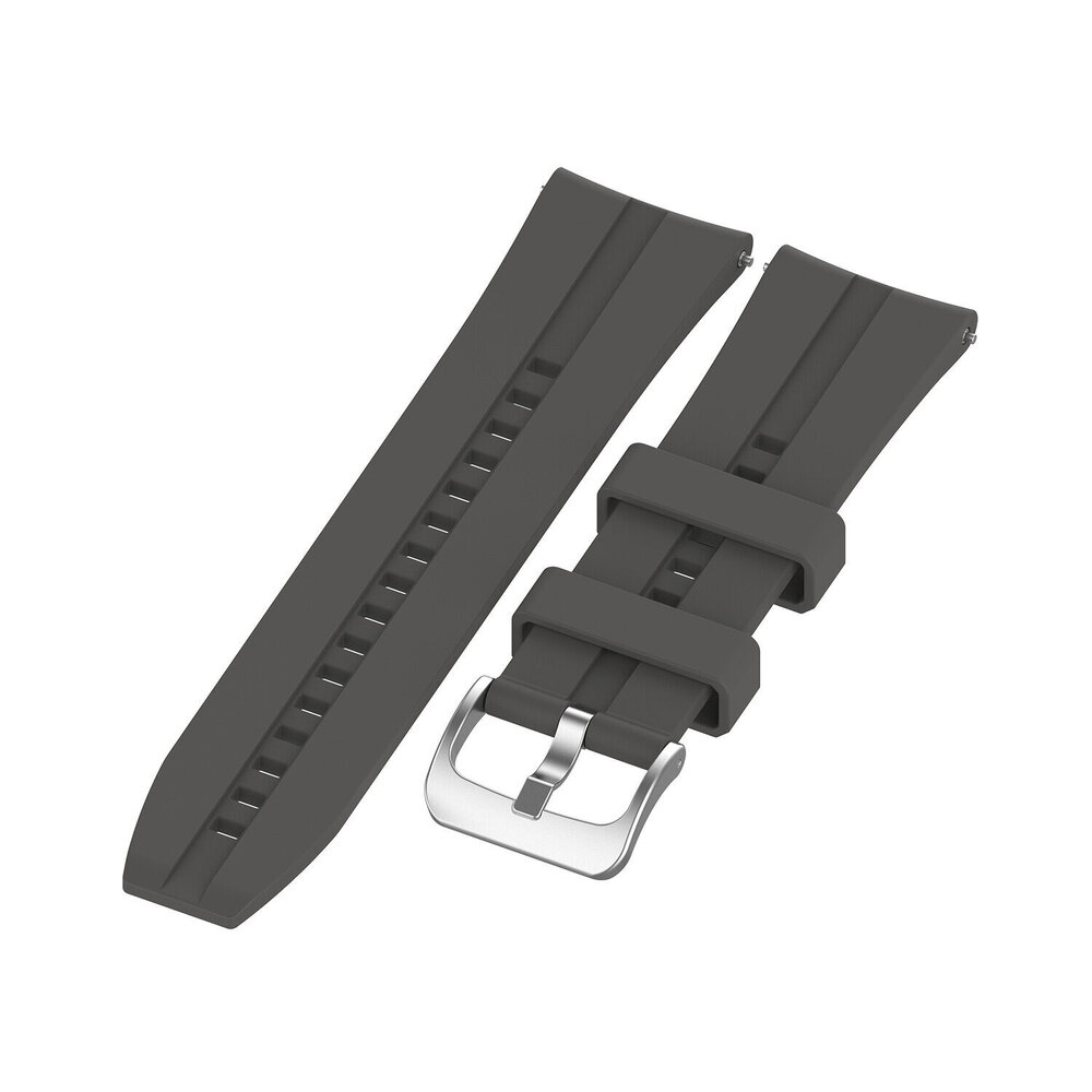 Strap-it Strap-it Bracelet silicone 'Extreme' Xiaomi Amazfit GTS (gris foncé)