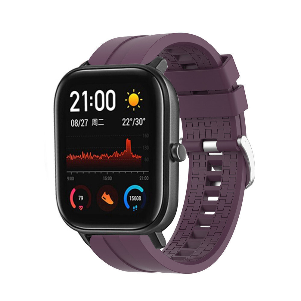 Strap-it Strap-it Bracelet silicone 'Extreme' Xiaomi Amazfit GTS (violet)