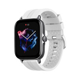 Strap-it Bracelet silicone 'Extreme' Amazfit GTS 3 (blanc)