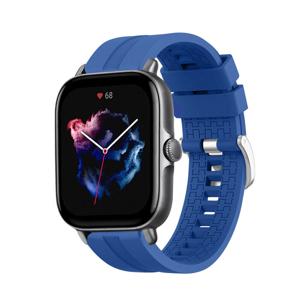 Strap-it Strap-it Bracelet silicone 'Extreme' Amazfit GTS 3 (bleu)