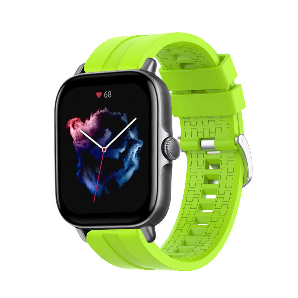 Strap-it Strap-it Bracelet silicone 'Extreme' Amazfit GTS 3 (lime)