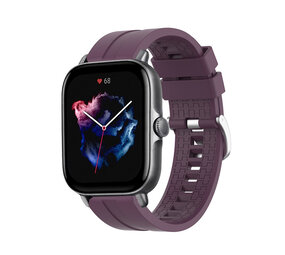 Strap-it Bracelet silicone 'Extreme' Amazfit GTS 3 (violet)