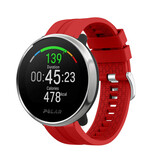 Strap-it Bracelet silicone 'Extreme' Polar Ignite (rouge)