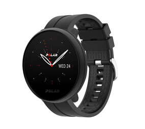 Strap-it Bracelet silicone 'Extreme' Polar Ignite 2 (noir)