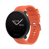 Strap-it Bracelet silicone 'Extreme' Polar Ignite 2 (orange)