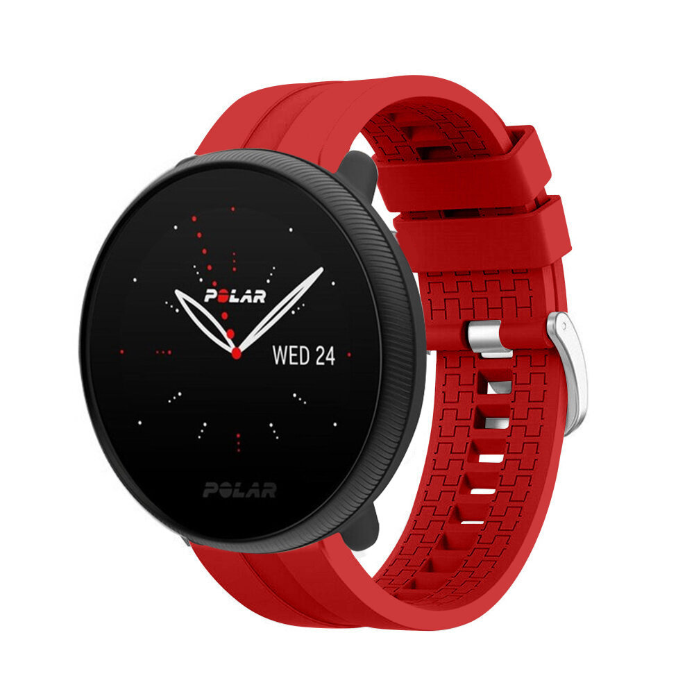 Strap-it Strap-it Bracelet silicone 'Extreme' Polar Ignite 2 (rouge)