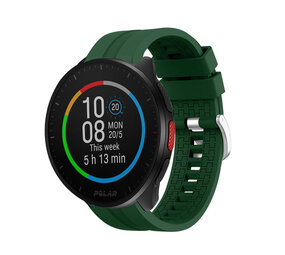 Strap-it Bracelet silicone 'Extreme' Polar Pacer (vert)