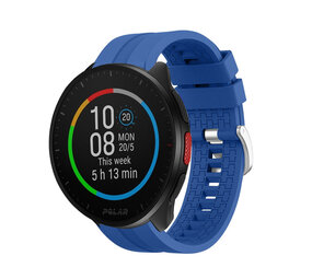 Strap-it Bracelet silicone 'Extreme' Polar Pacer (bleu)