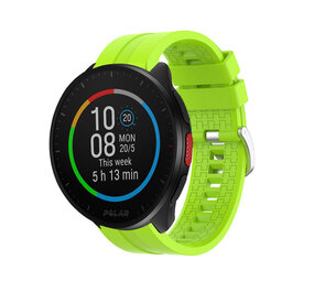 Strap-it Bracelet silicone 'Extreme' Polar Pacer (lime)