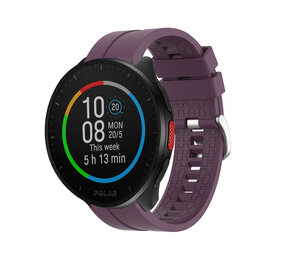 Strap-it Bracelet silicone 'Extreme' Polar Pacer (violet)