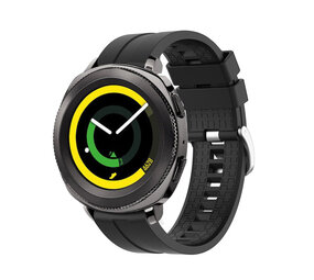 Strap-it Bracelet silicone 'Extreme' Samsung Gear Sport (noir)