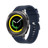Strap-it Bracelet silicone 'Extreme' Samsung Gear Sport (bleu foncé)