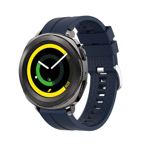 Strap-it Strap-it Bracelet silicone 'Extreme' Samsung Gear Sport (bleu foncé)
