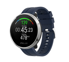 Strap-it Bracelet silicone 'Extreme' Polar Unite (bleu foncé)