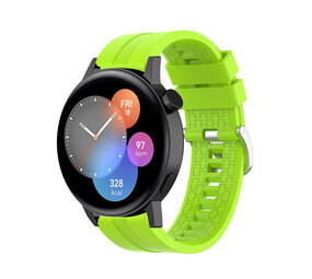 Strap-it Bracelet silicone 'Extreme' Huawei Watch GT 3 42mm (lime)