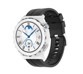 Strap-it Bracelet silicone 'Extreme' Huawei Watch GT 3 Pro 43mm (noir)