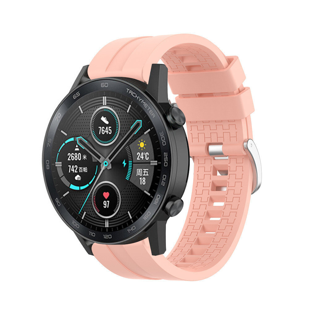 Strap-it Strap-it Bracelet silicone 'Extreme' Honor Magic Watch 2 (rose)