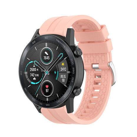 Strap-it Strap-it Bracelet silicone 'Extreme' Honor Magic Watch 2 (rose)