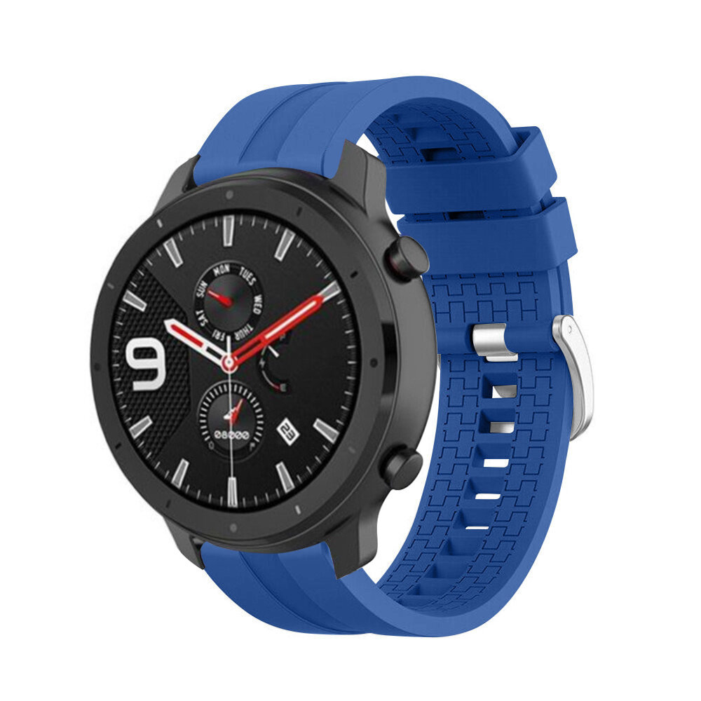 Strap-it Strap-it Bracelet silicone 'Extreme' Xiaomi Amazfit GTR (bleu)