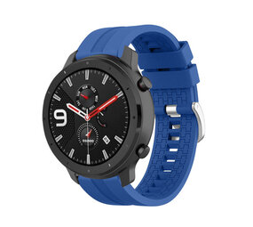 Strap-it Bracelet silicone 'Extreme' Xiaomi Amazfit GTR (bleu)