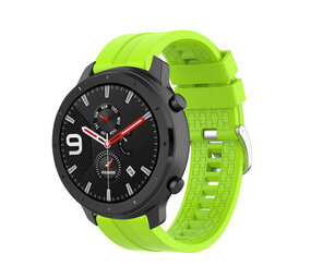 Strap-it Bracelet silicone 'Extreme' Xiaomi Amazfit GTR (lime)