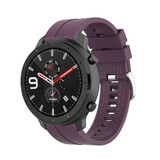 Strap-it Bracelet silicone 'Extreme' Xiaomi Amazfit GTR (violet)